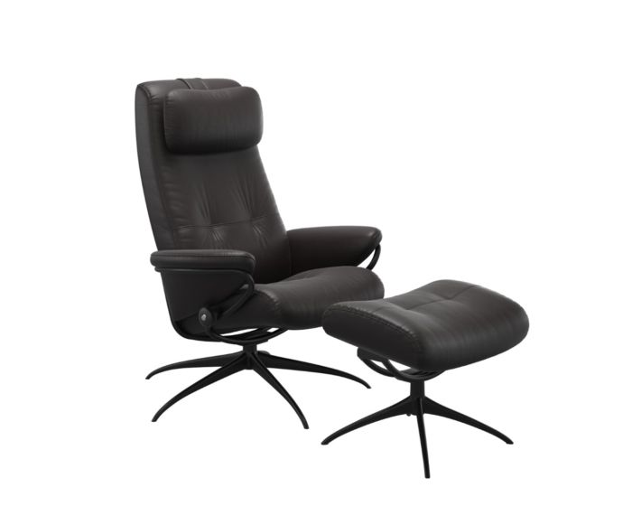 Stressless Berlin Star Chair with Footstool