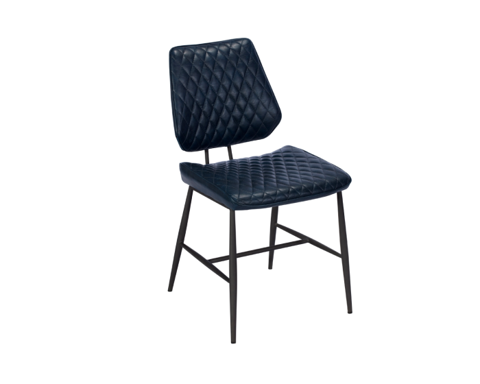 Busker Dalton Dark Blue Dining Chair