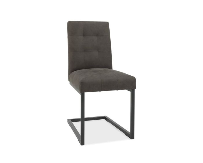 Bombay Dark Grey Cantilever Chair