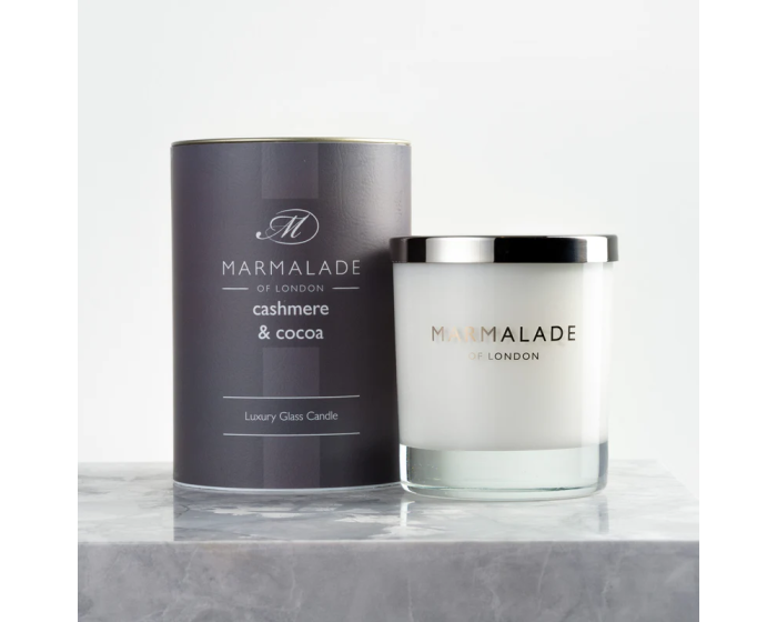 Marmalade of London Glass Jar Candle Cashmere & Cocoa