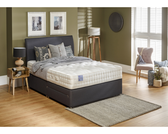 Relyon Dreamworld Coniston Natural Wool 2200 Divan Bed