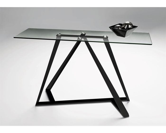 Constellation Black Metal Console Table