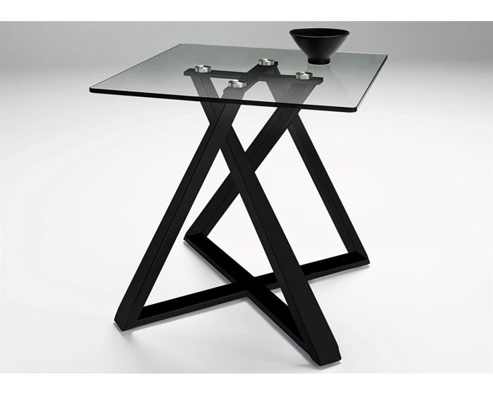 Constellation Black Metal Lamp Table