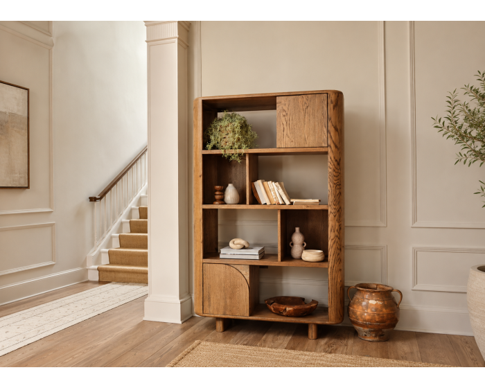 Dallas Wooden Bookcase 180cm Tall