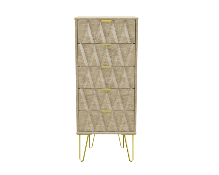 Diamond Bardolino 5 Drawer Locker