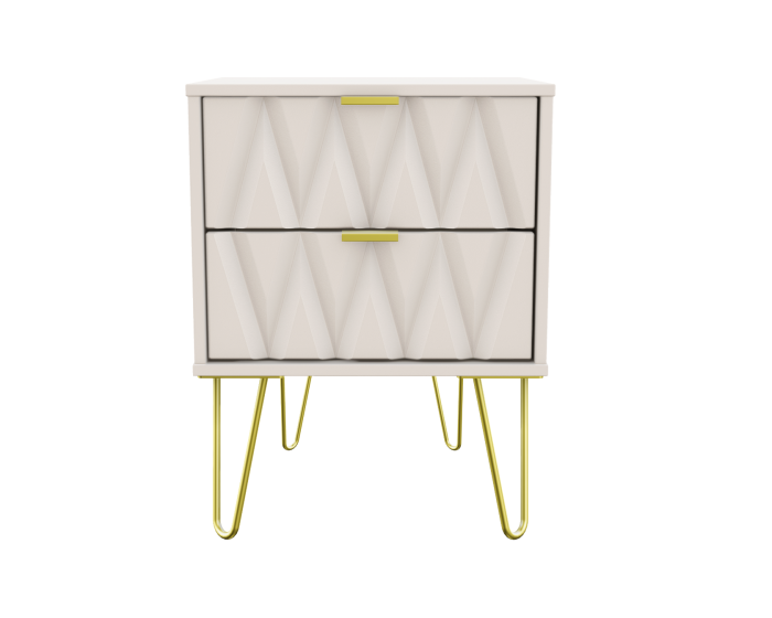 Diamond Kashmir 2 Drawer Locker