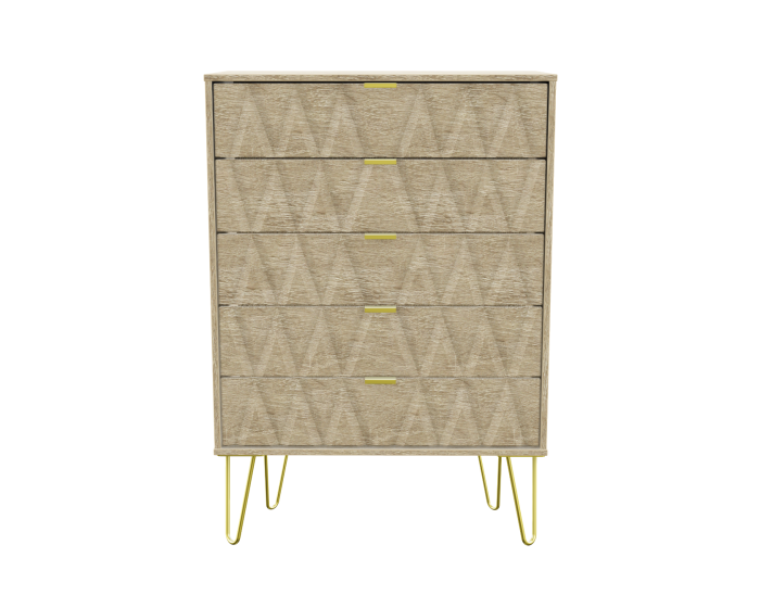 Diamond Bardolino 5 Drawer Chest