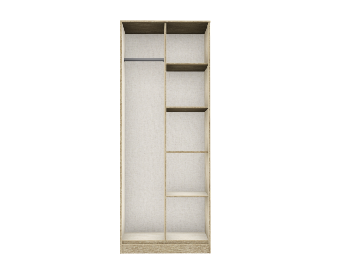 Diamond Bardolino Open Shelf Wardrobe