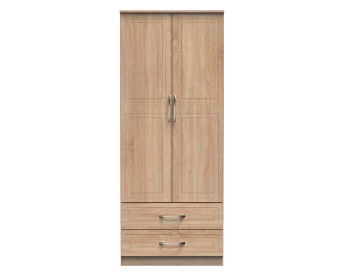 Dorset 2 Drawer Wardrobe