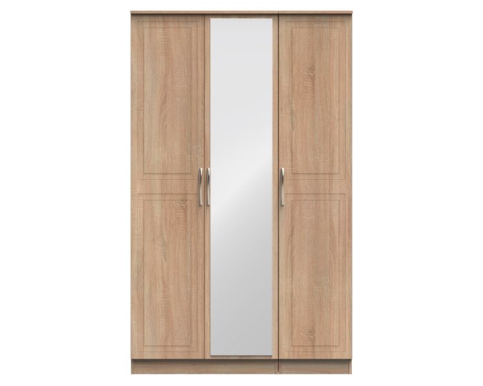 Dorset Triple Mirror Wardrobe