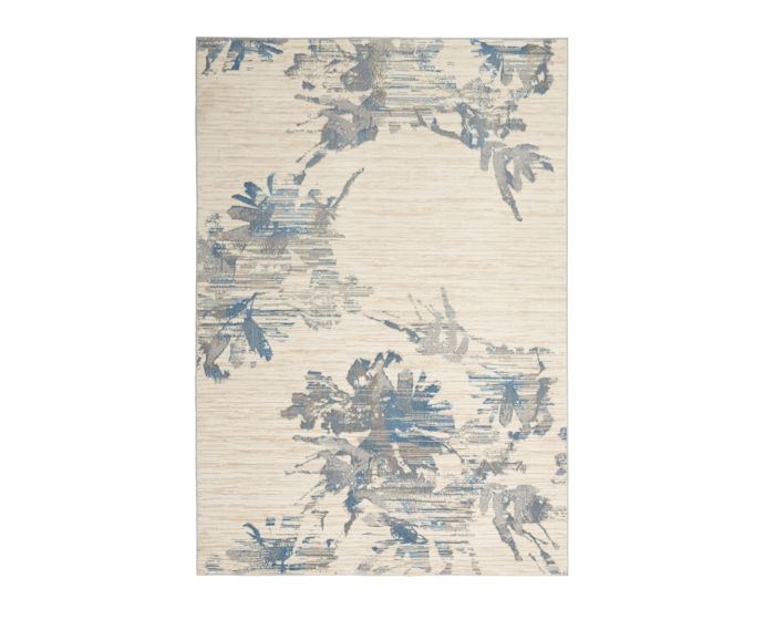 Calvin Klein Enchanting Ivory Grey Blue Rug