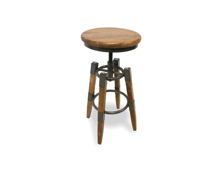 Bluebone Re-Engineered Swivel Stool