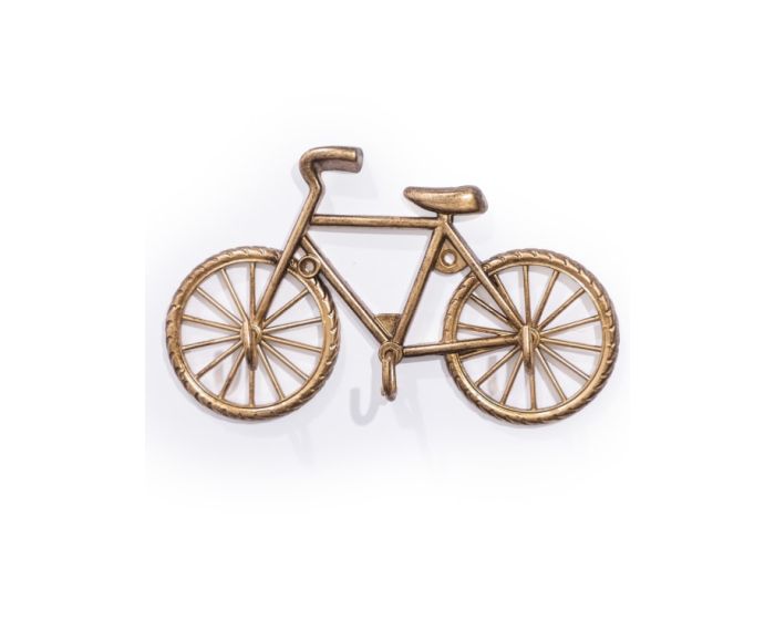 Gold Bicycle Coat Hook