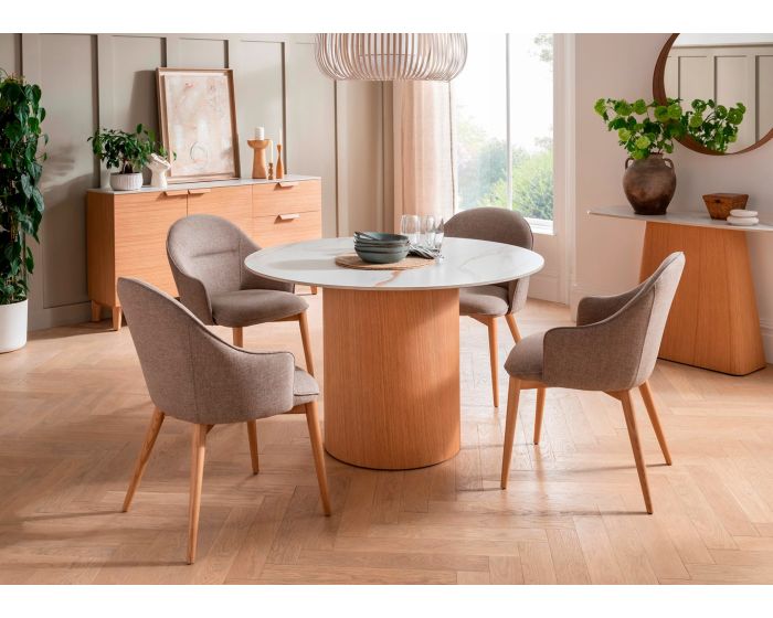Salerno Round Dining Table