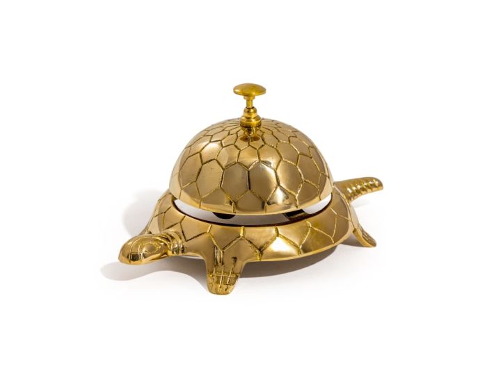 Brass Tortoise Decorative Table Bell