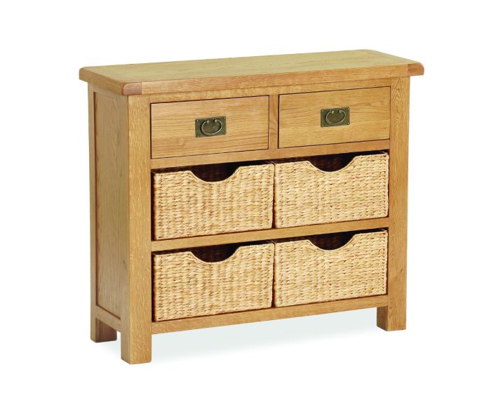 Monterrey Small Sideboard with Baskets