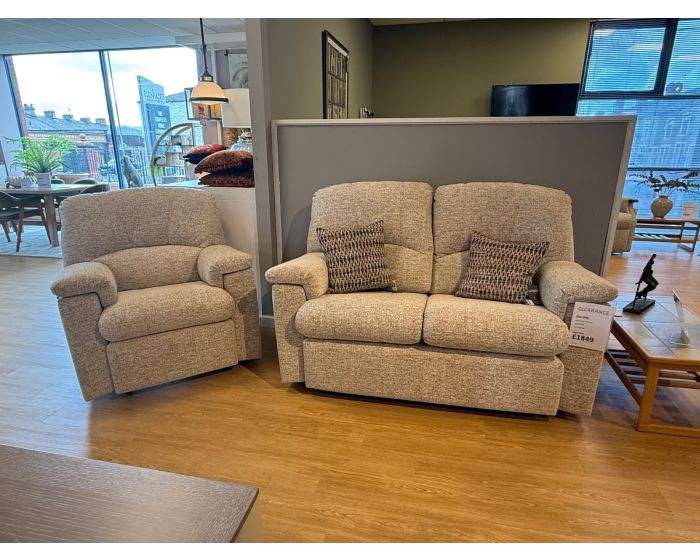 Clearance G Plan Chloe 2 Seater Sofa & Chair