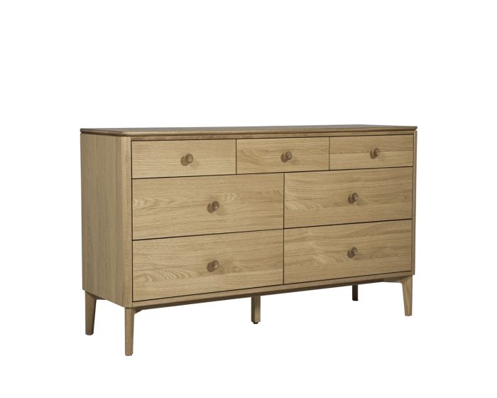 Windsor Bedroom Wide 7 Drawer Chest
