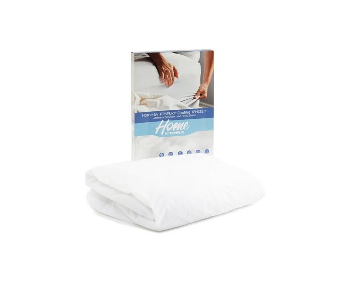 TEMPUR Cooling TENCEL Mattress Protector with Sheet