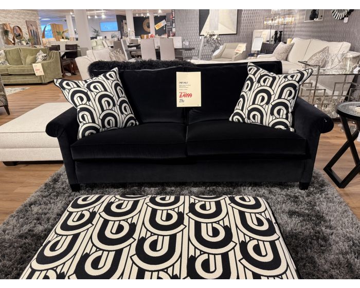 Clearance Duresta Gabrielle Medium Sofa, Reading Chair & Footstool
