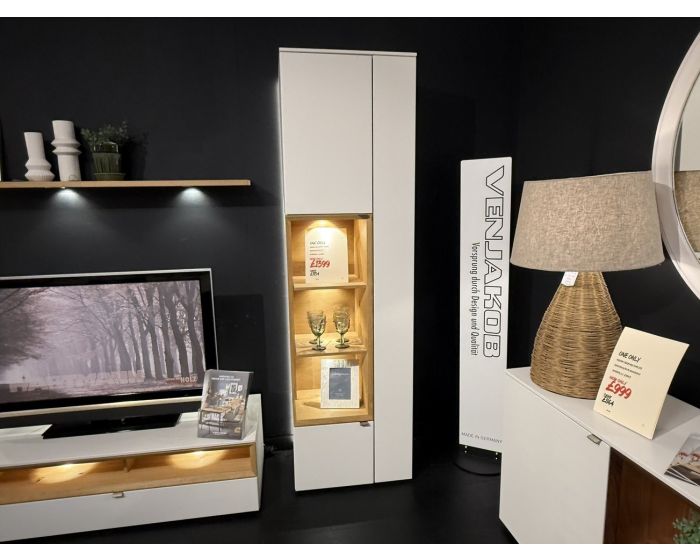 Clearance Venjakob Andiamo Tall Display Cabinet