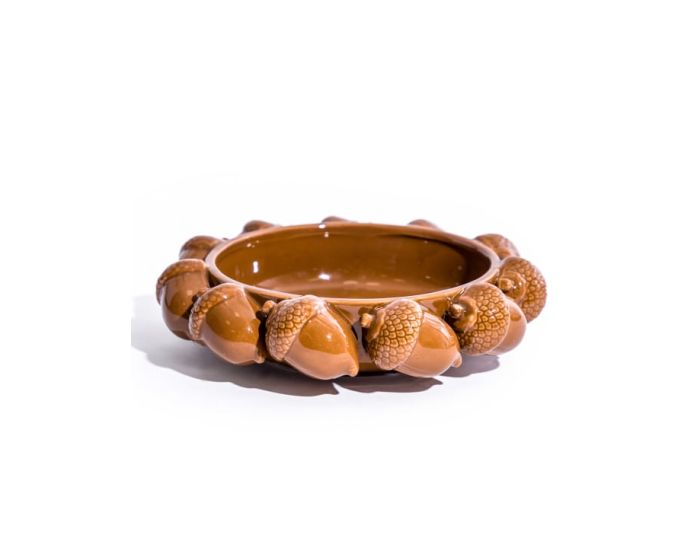 Ceramic Multi Acorn Bowl