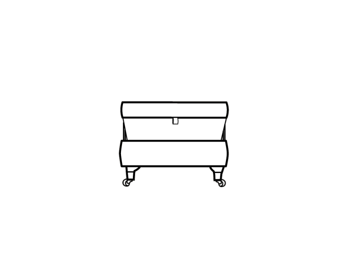 Alstons Malton Legged Ottoman