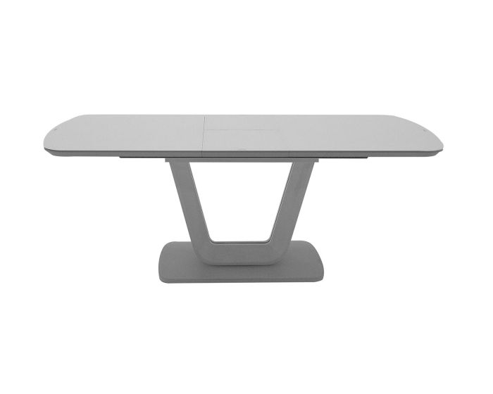 Camaro Large Extending Dining Table (Light Grey Matt)