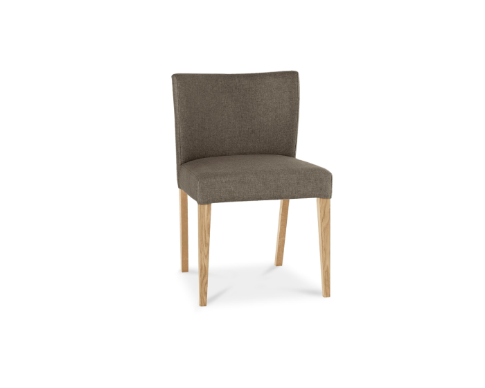 Brienne Light Black/Gold Fabric Chair