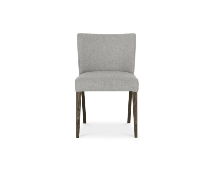 Brienne Pebble Grey Low Back Chair