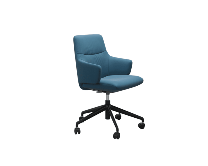 Stressless Mint Low Back Home Office Chair with Arms