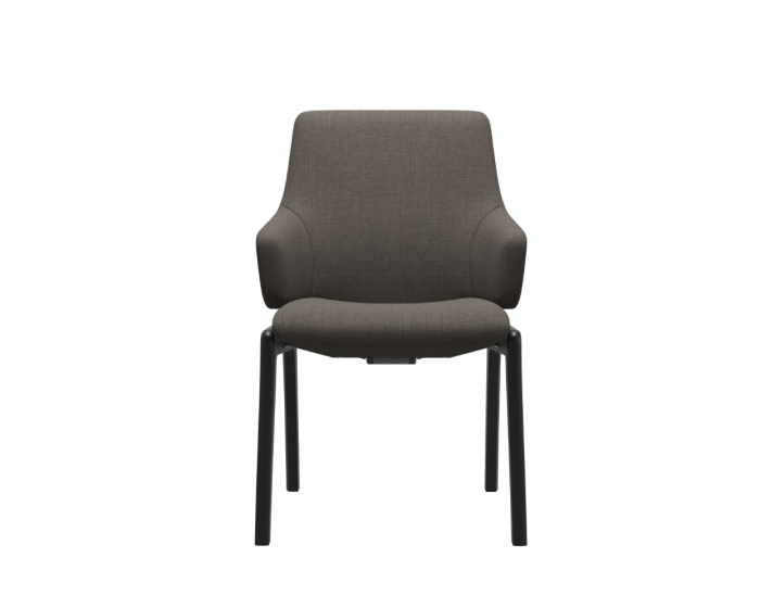 Stressless Laurel Low Back Dining Chair (L) with Arms D100