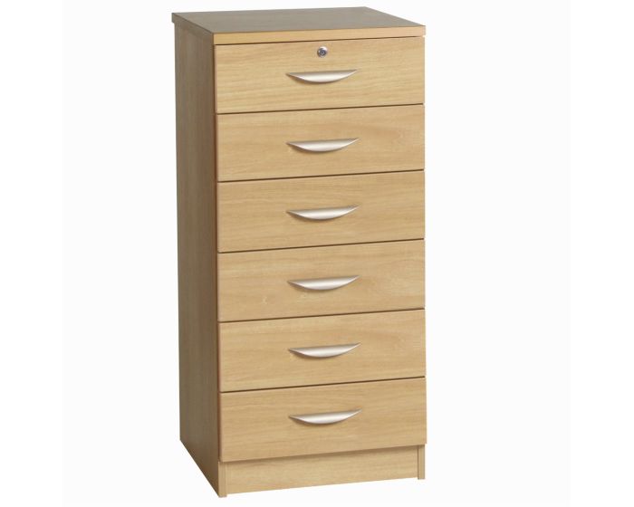 Home Office Six Drawer Unit