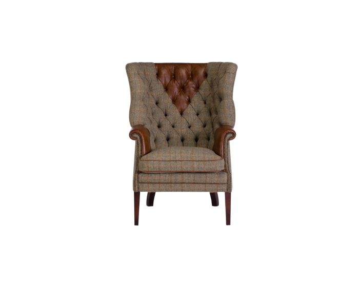 Tetrad Harris Tweed Mackenzie Mixed Armchair