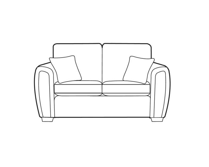 Alstons Memphis 2 Seater Standard Back Sofa
