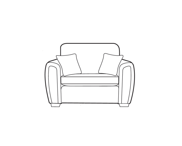 Alstons Memphis Snuggler Chair