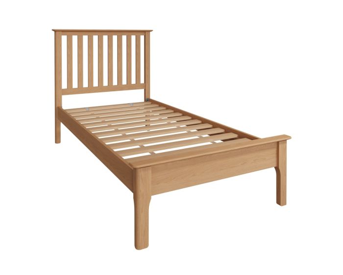 Scandi Bedroom Single Slatted Bed