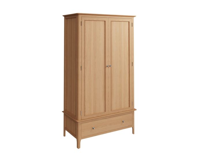 Scandi Bedroom Large 2 Door Wardrobe
