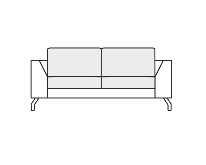 SITS Ohio 2 Seater Sofa