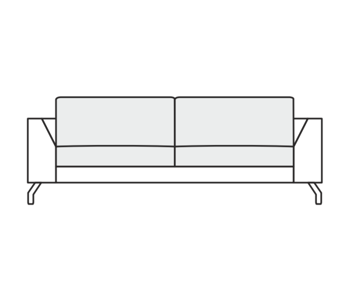 SITS Ohio 3 Seater Sofa