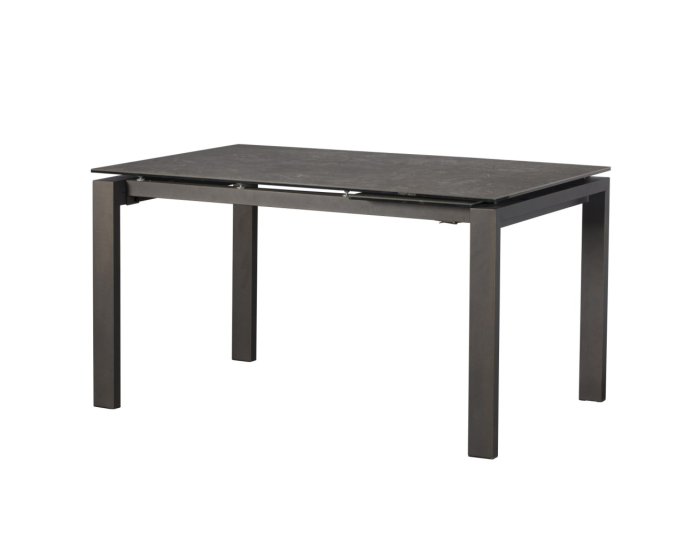 Harris 140cm-180cm Extending Dining Table (Dark Grey)