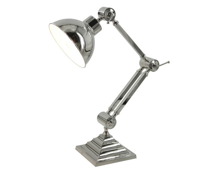 Paulo Table Lamp Nickel Small