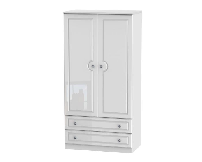 Pembroke 3' Wardrobe with 2 Drawers
