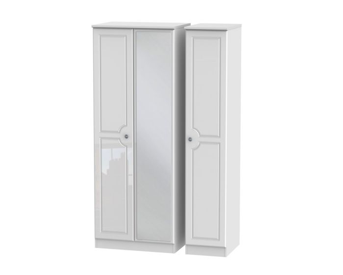 Pembroke Tall Triple Mirror Wardrobe