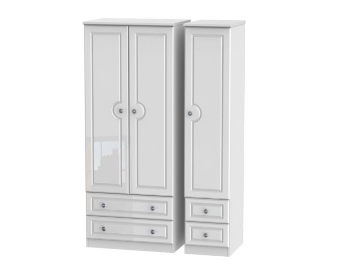 Pembroke Triple 2 Drawer Wardrobe & Drawer