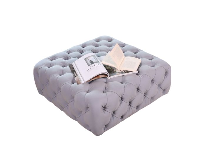 Tetrad Truffle Buttoned Stool