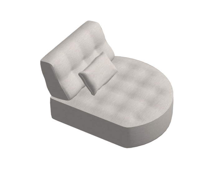 Fama Arianne Love Chaise Longue Round 'Y2'