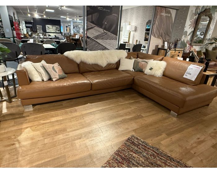 Clearance SITS Brandon Corner Group - Leather