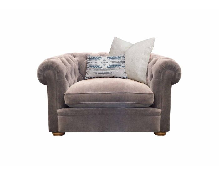 Alexander & James The Retreat Leather Snuggler Chair