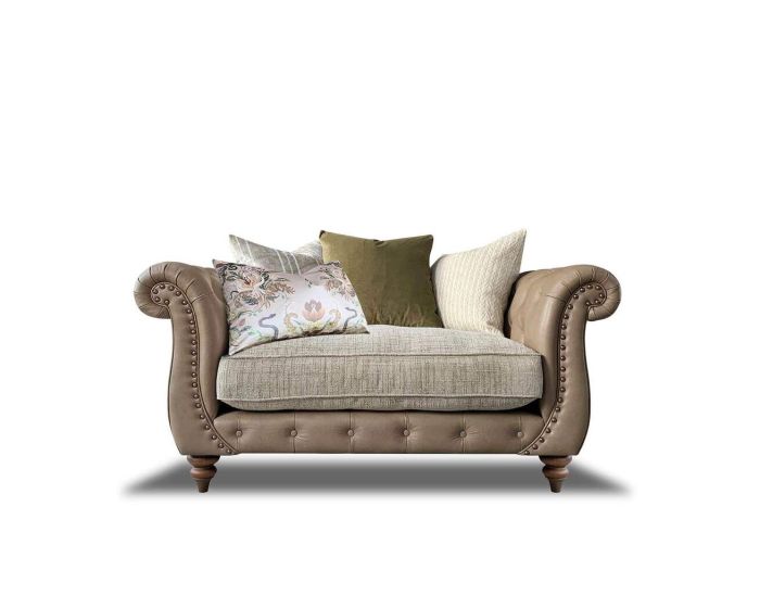 Alexander & James Utopia Mixed Pillow Back Snuggler Chair